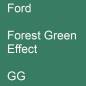 Preview: Ford, Forest Green Effect, GG.